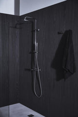 Ideal Standard Duschsystem Joy Neo mit Brausearmatur, Kreuzgriffen und Kopfbrause in Chrom