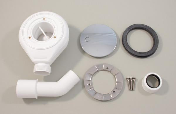 Ideal Standard Ablaufgarnitur Tempoplex Chrom – Hochwertige Ab- und Überlaufgarnitur für Waschbecken