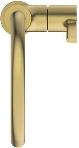 Ideal Standard Joy Waschtischarmatur mit hohem Auslauf, Brushed Gold, 169 mm, ohne Ablaufgarnitur