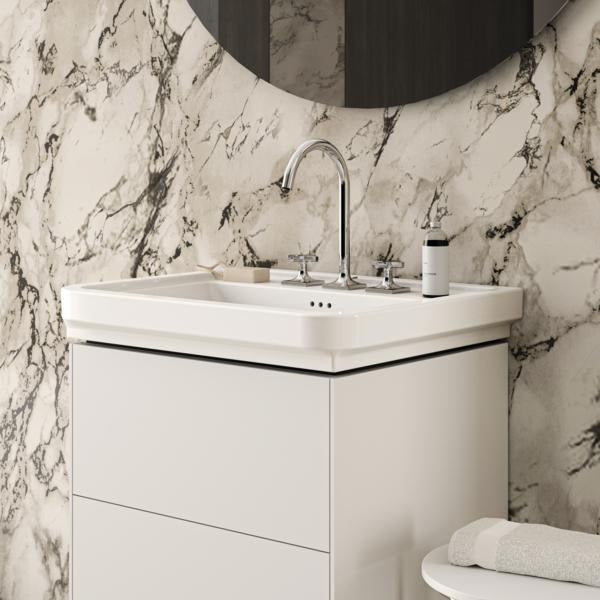 Ideal Standard Conca Waschtischunterbau 600 mm Weiß mit 2 Auszügen und Push-Open