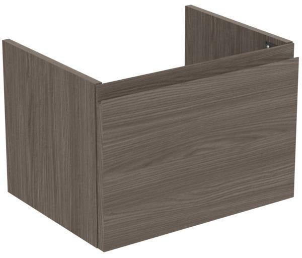 Ideal Standard Finesse Waschtischunterschrank 530 mm, 1 Auszug, Greige matt – Wandhängend mit Softclose