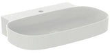 Ideal Standard Aufsatzwaschtisch Linda-X 750x500x135mm geschliffen Weiß 1 Hahnloch ohne Überlauf