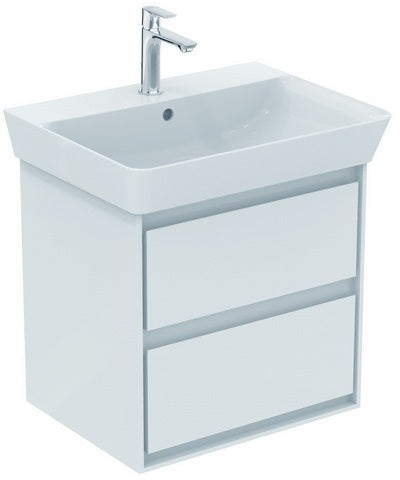 Ideal Standard Connect Air Obere Schubladenfront 530 mm Weiß glänzend für Waschtischunterschrank