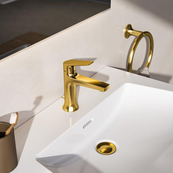 Ideal Standard La Dolce Vita Waschtischarmatur mit Ablaufgarnitur, Chrom, Heißwasser-Sparfunktion