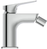 Ideal Standard Ceralife C Bidetarmatur mit Push-Open Ventil, BlueStart, Chrom, 95 mm Ausladung