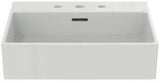 Ideal Standard Extra Aufsatzwaschtisch 500x450x150mm, 3 Hahnlöcher, mit Überlauf, Weiß
