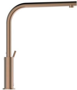 IDEAL STANDARD Gusto Küchenarmatur 232 mm L-Auslauf Sunset Rose Einhebelmischer