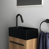 Ideal Standard i.life S Handwaschbecken 370x210x120mm, 1 Hahnloch links, ohne Überlauf, Weiß