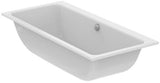 Ideal Standard Duo-Badewanne La Dolce Vita 2000x1000 mm Weiß – Rechteckige Einbauwanne mit 435 l Inhalt