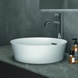 Ideal Standard Waschtischplatte Conca aus Keramik 1202x505x6 mm in Pietra Grau