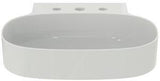 Ideal Standard Waschtisch Linda-X, 500x480x135 mm, 3 Hahnlöcher, ohne Überlauf, Weiß