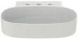 Ideal Standard Waschtisch Linda-X 500x480x135mm geschliffen Weiß mit 3 Hahnlöchern ohne Überlauf