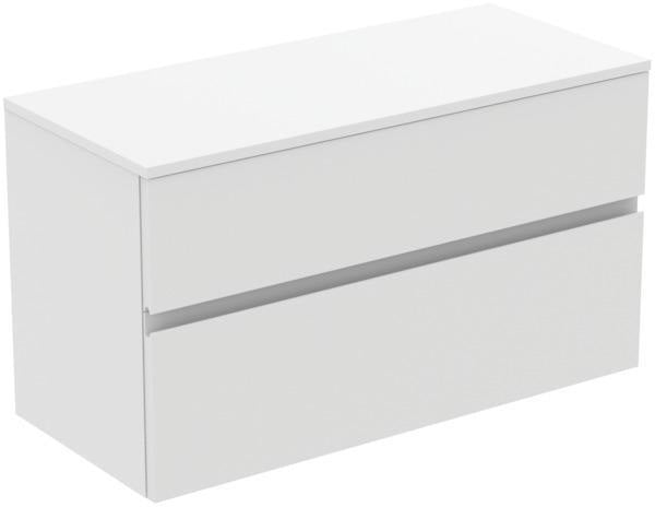 Ideal Standard Finesse Waschtischunterschrank 1002 mm, 2 Auszüge, Greige matt