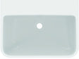 Ideal Standard i.life B Waschtisch 650x480x180mm Weiß ohne Hahnloch mit Überlauf
