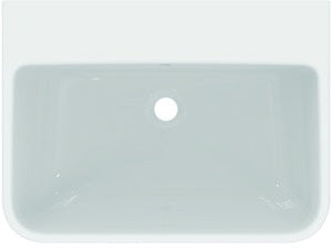 Ideal Standard i.life B Waschtisch 650x480x180mm Weiß ohne Hahnloch mit Überlauf
