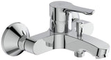 IDEAL STANDARD Badearmatur Alpha Chrom – Wandmontage, Einhandhebelmischer mit Umsteller