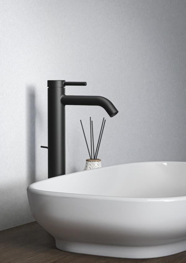 Ideal Standard Ceraline Nuovo Waschtischarmatur 135 mm mit Ablaufgarnitur und BlueStart, Chrom