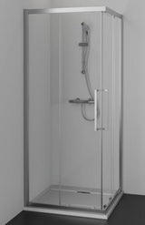 Ideal Standard Ultra Flat S i.life Quadrat-Brausewanne 900x900x30 mm Carraraweiß
