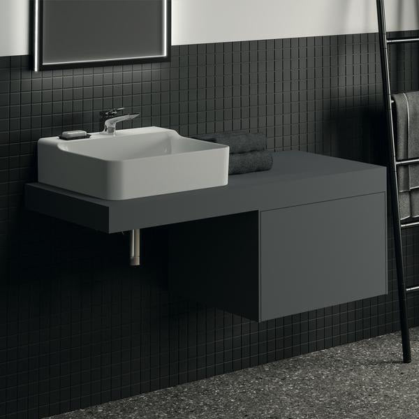Ideal Standard Conca WT-Unterschrank 600 mm Eiche geflammt, 1 Auszug mit Push-Open