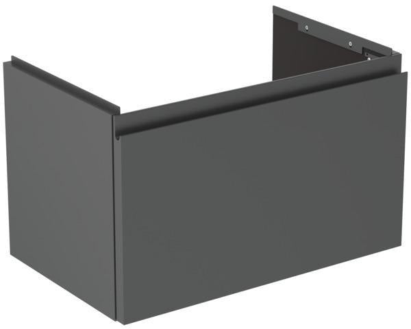 Ideal Standard Finesse Möbelwaschtischunterschrank 600 mm mit Auszug und Softclose in Greige matt