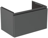 Ideal Standard Finesse Möbelwaschtischunterschrank 600 mm mit Auszug und Softclose in Greige matt