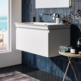 Ideal Standard Finesse Möbelwaschtischunterschrank 800 mm mit Auszug und Softclose in Greige matt