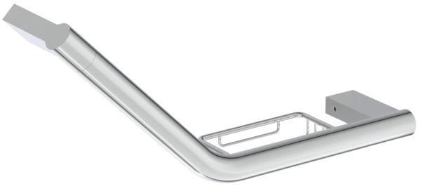 Ideal Standard Wannengriff Connect mit Seifenkorb, Chrom, 442x183 mm, Wandmontage
