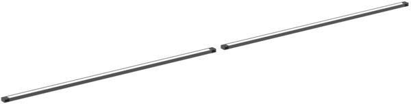 Ideal Standard Conca LED-Schubladenleuchten-Set 2304mm Anthrazit – Doppel-LED-Beleuchtung