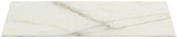 Ideal Standard Waschtischplatte Conca aus Keramik 802x505x6mm in Marmor Noir Desir