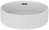 Ideal Standard Aufsatzwaschtisch Strada II 450x450x180mm Weiß ohne Hahnloch mit Überlauf