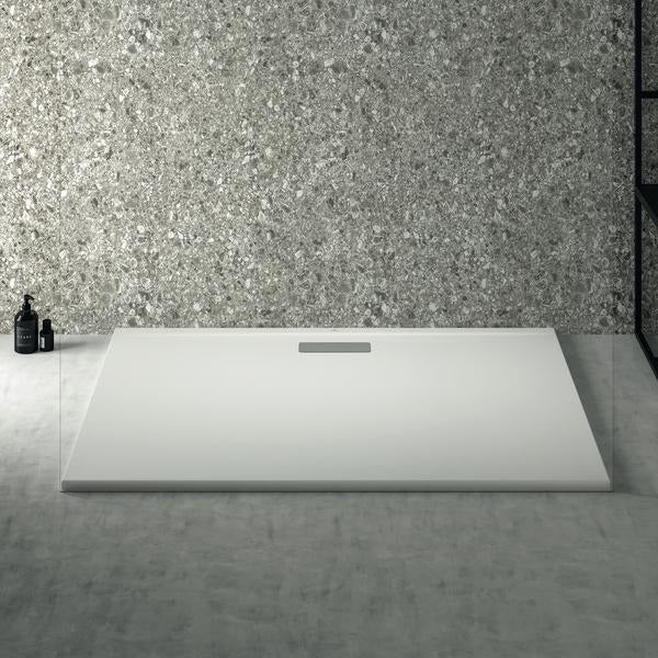 IDEAL STANDARD Rechteck-Brausewanne Ultra Flat New 1400x1000x25 mm Weiß – bodenebener Einbau