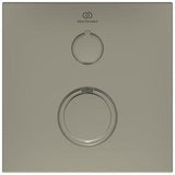 Ideal Standard Ceratherm C100 Einzelthermostat Unterputz Rosette 163x163mm Brushed Gold