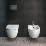 Ideal Standard Wandtiefspül-WC Blend Curve AquaBlade 355x540x340mm Weiß