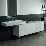 Ideal Standard WT-Unterschrank Conca, 4 Auszüge, ohne Ausschnitt, 1987x505x550 mm, Walnuss Dunkel