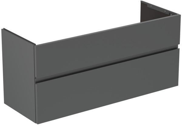 Ideal Standard Finesse Möbelwaschtischunterschrank 1200 mm, 2 Auszüge, Greige matt