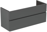 Ideal Standard Finesse Möbelwaschtischunterschrank 1200 mm, 2 Auszüge, Greige matt