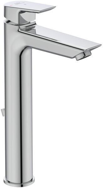 IDEAL STANDARD Tesi Waschtischarmatur Chrom 140 mm Ausladung mit Push-Open Ablaufventil