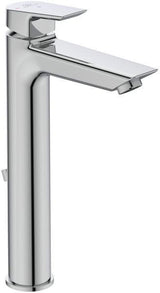 IDEAL STANDARD Tesi Waschtischarmatur Chrom 140 mm Ausladung mit Push-Open Ablaufventil