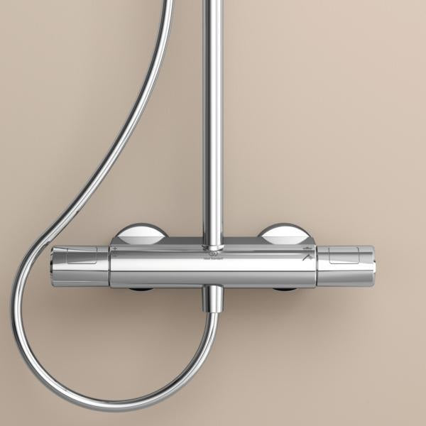Ideal Standard IS Wrap-Over Ablage Ceratherm T für Duschsystem, Chrom, verdeckte Befestigung
