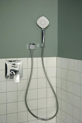 Ideal Standard Idealrain Atelier Brausehalter, eckige Rosette, Brushed Gold, Messing