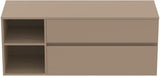 Ideal Standard Finesse Waschtischunterschrank 1402 mm, 2 Auszüge, Greige matt