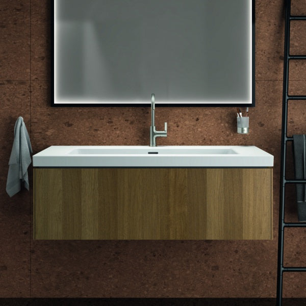 Ideal Standard Zahnputzbecher Conca, rund, Brushed Gold – Wandhängend, Messing, Glas
