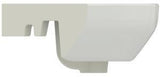 IDEAL STANDARD Eck-Waschtisch i.life A 450x410mm Weiß – 1 Hahnloch, mit Überlauf