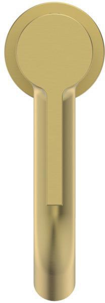 Ideal Standard Waschtischarmatur JOY Brushed Gold, 110 mm Ausladung, ohne Ablaufgarnitur