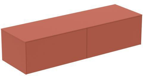 Ideal Standard Waschtischplatte Conca 1587x505 mm Anthrazit ohne Ausschnitt