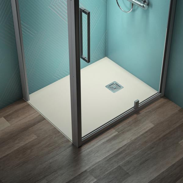 Ideal Standard Ultra Flat S+ Rechteck-Brausewanne 1000x800mm Mineralguss Weiß Matt