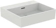 Ideal Standard Extra Aufsatzwaschtisch 500x450x150 mm Weiß ohne Hahnloch mit Überlauf