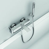 Ideal Standard Idealrain Atelier Stabhandbrause Brushed Gold, 1-Funktion, Antikalk