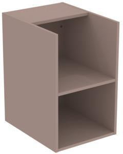 Ideal Standard i.life B Möbel-Set 100 cm mit 2 Auszügen und 2 offenen Fächern in Gr. Schwarz Weiß matt