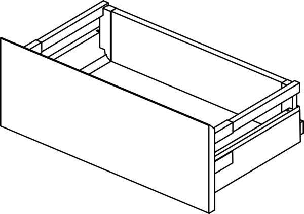 IDEAL STANDARD Connect Air Untere Schublade für Waschtischunterschrank 430 mm – Badmöbel-Schubladenelement
